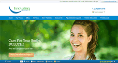 Desktop Screenshot of innovatingsmiles.com